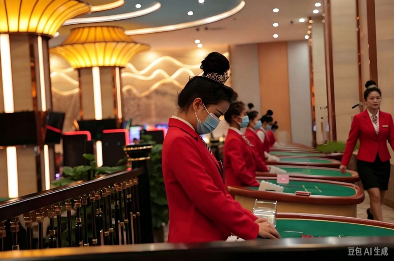 圣淘沙公司华信客服办公区